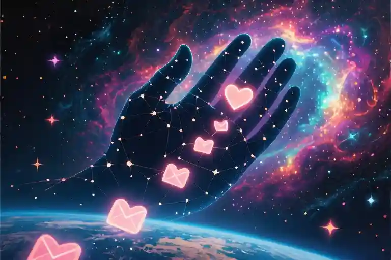 Cosmic Love Letters Written in Stardust