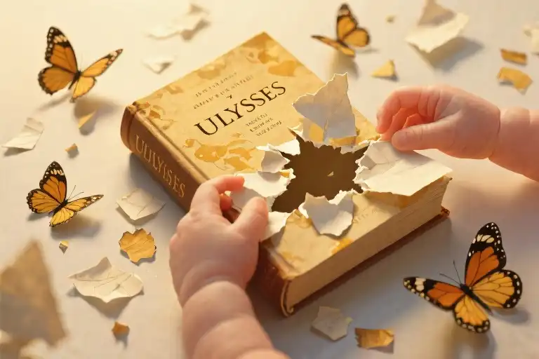 When Toddlers Meet Literature The Unexpected Joy of Book Destruction
