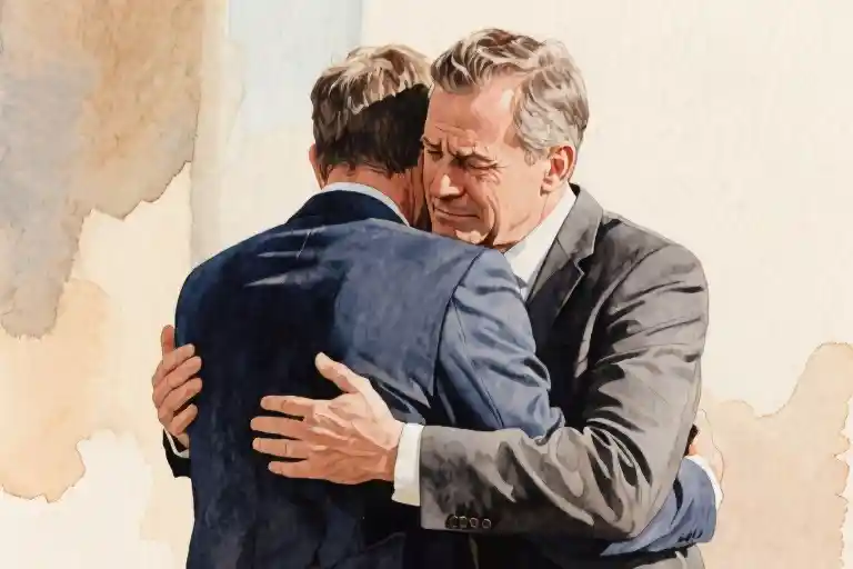 The Awkward Truth About Men and Hugs  