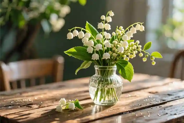 May Birth Flowers Lily of the Valley Hawthorn Meanings
