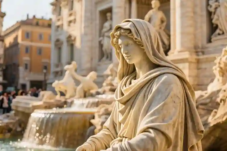 Bernini's Veiled Nile Fountain Secret in Rome  
